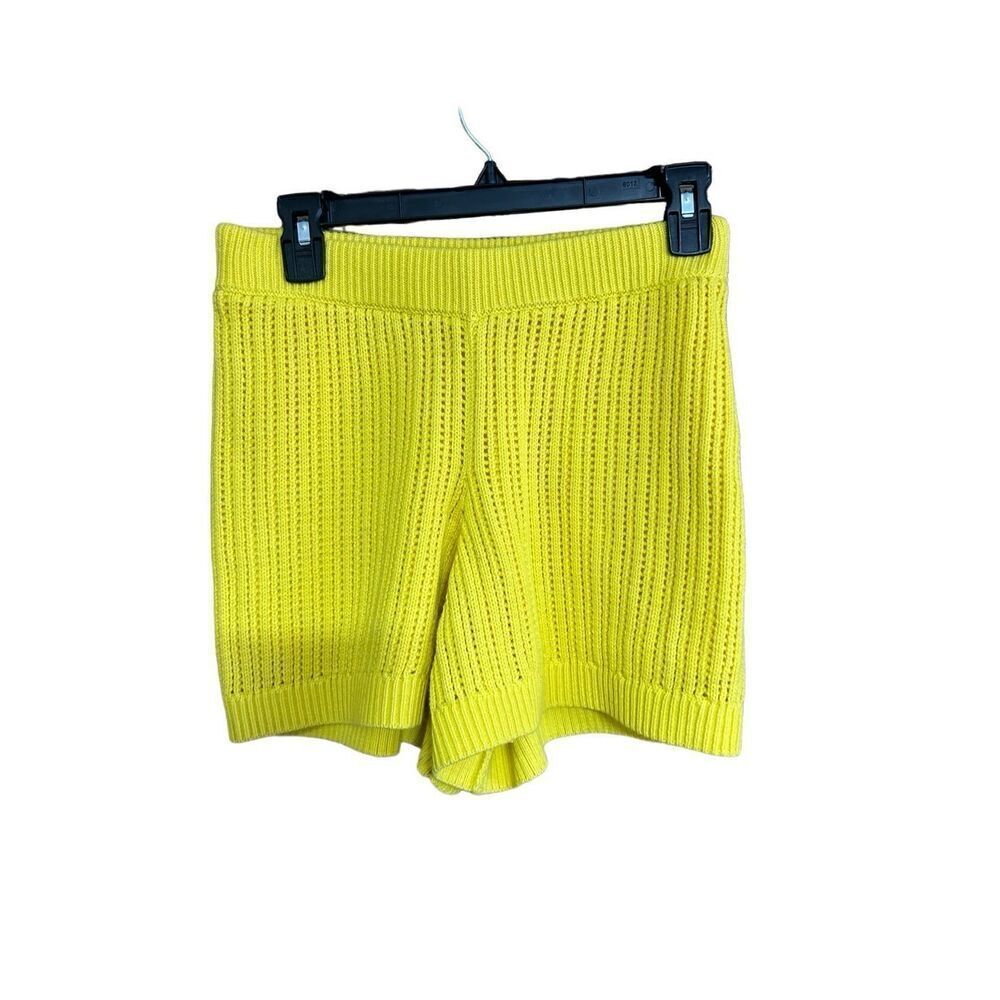 Bailey 44 Small (X) Bright Yellow Sweater Shorts with liner NWT